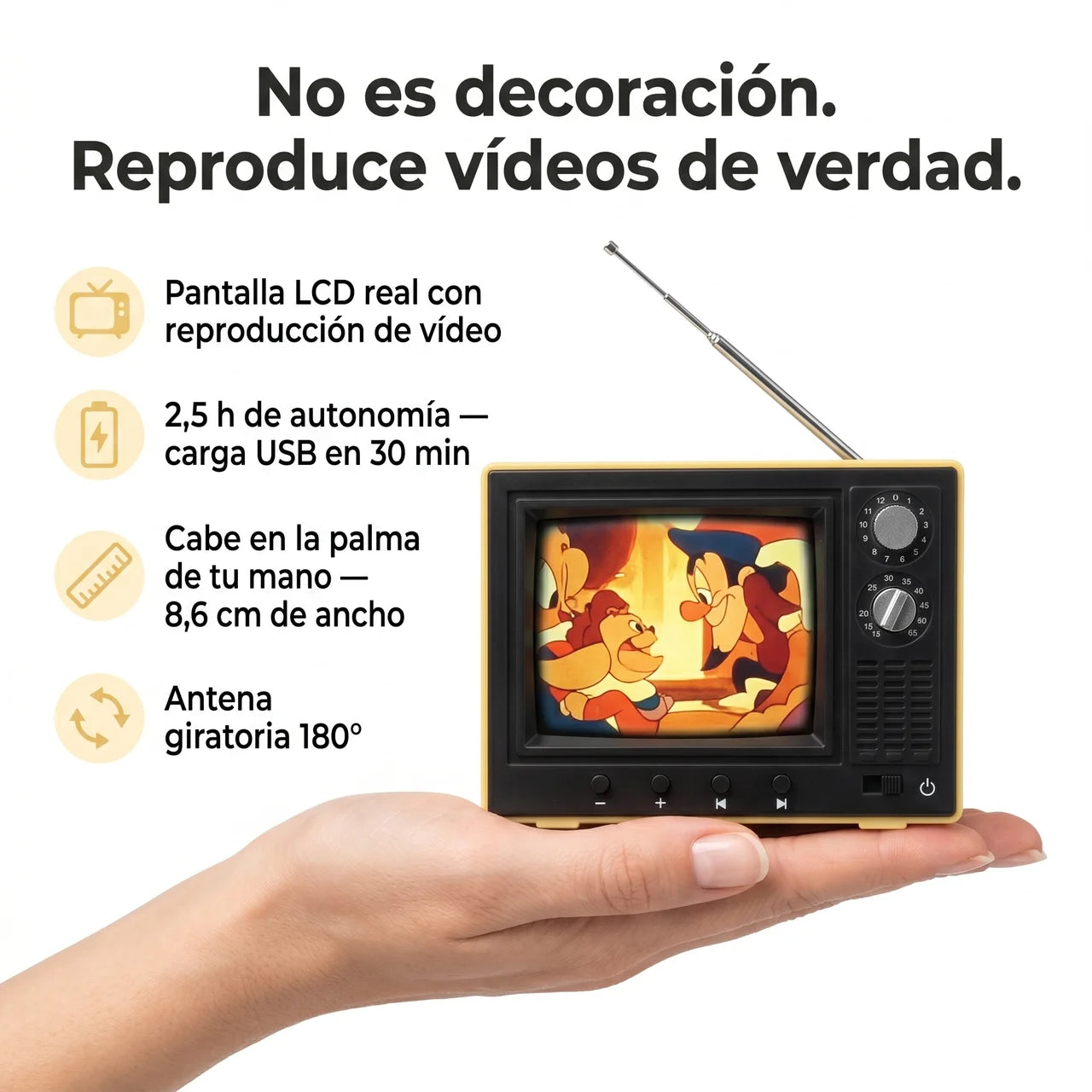 Mini TV Retro