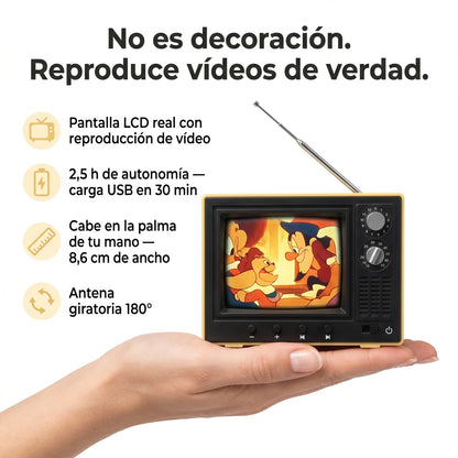 Mini TV Retro