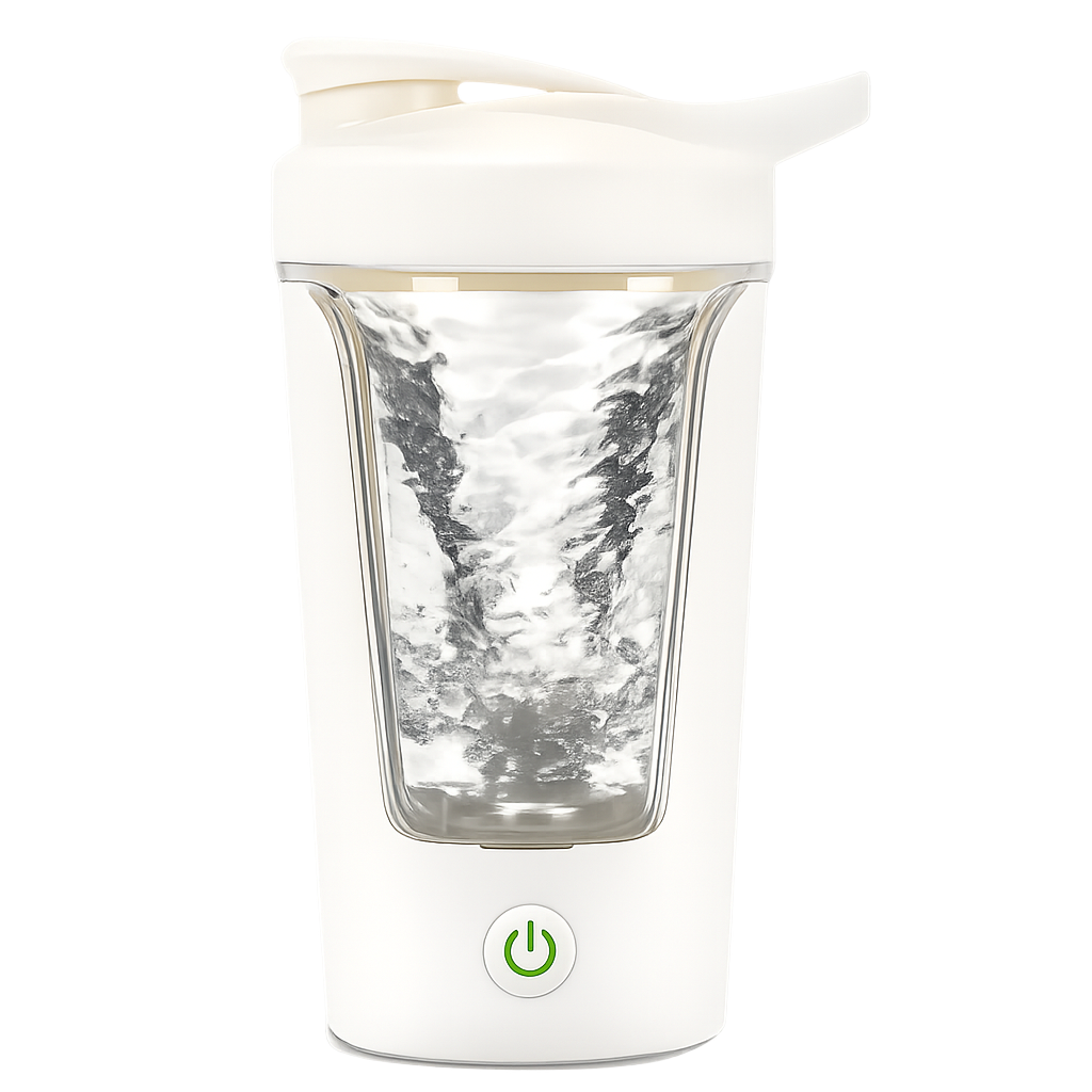 Shaker Eléctrico Portátil 450 ml con Carga USB-C